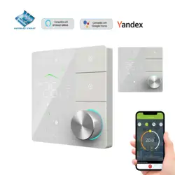 Smart Remote RS485&WIFI Control Thermostat For Manage Family Warm Floor Connection Adjustment Actuator/Boiler/Electric Element