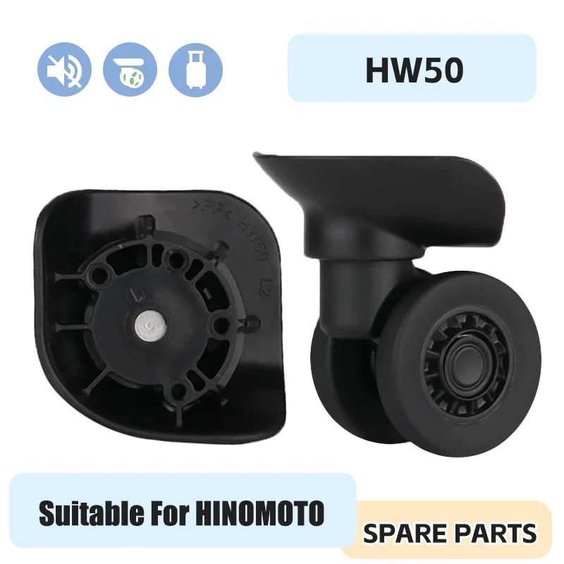 

Suitable For HINOMOTO HW50 Universal Wheels Luggage Accessories Suitcase Trolley Wheel Replacement Smooth Wear-resistant Silent