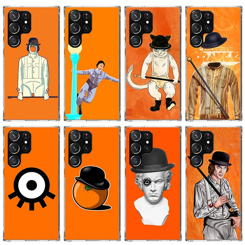 A Clockwork Orange Film Phone Case for Samsung Galaxy S24 S23 S22 Plus S21 FE S20 Ultra S10 S10E S9 S8 + Soft Cover Print Fundas