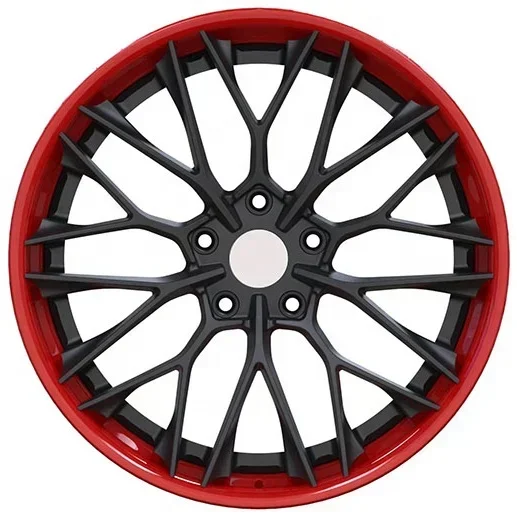 

Красный мультиспицевый, 2 предмета, 21 дюйм, 5 отверстий, автомобильные кованые диски из легкосплавных дисков