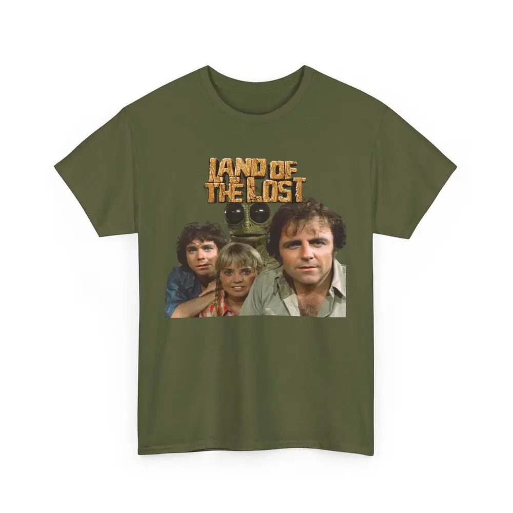 Land of the Lost Heavy Cotton Tee, 70s TV Show