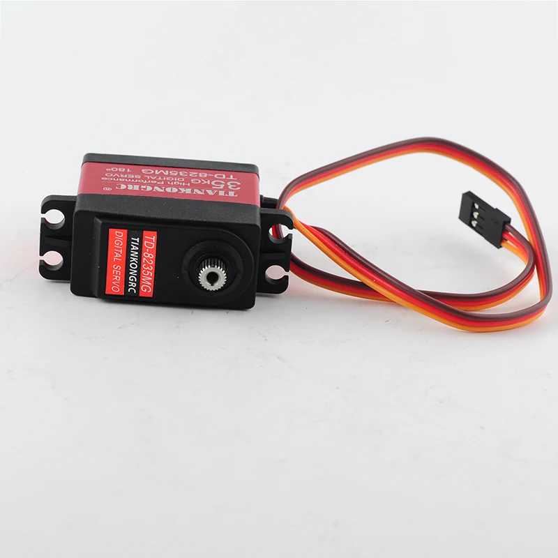 TD-8235 Digital Servo 35KG 180/270/360 Degree Waterproof Metal Gear Carbon Brush Motor for 1/8 1/10 RC Cars Boat Robotic Arm