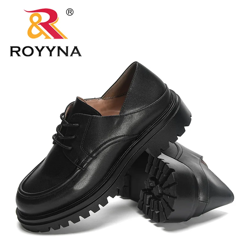 ROYYNA 2023 New Party Shoes Ladies Comfy Designers Platform Thick High Heels Pumps For Women Spring Summer Luxury Chunky