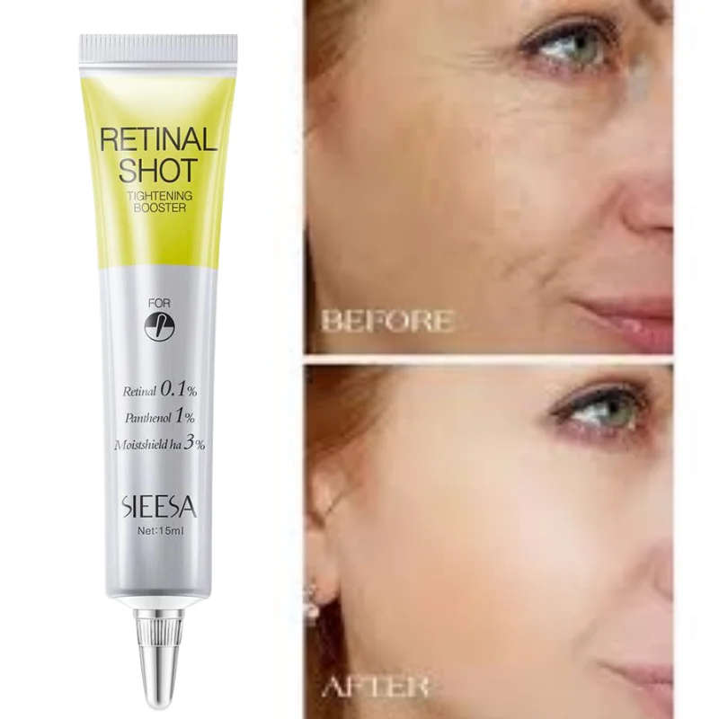 Vita-A Retinal Shot Tightening Booster Anti Aging Reduce Fine Lines Facial Skin Care Serum Deep Hydrating Face Serum 15ml