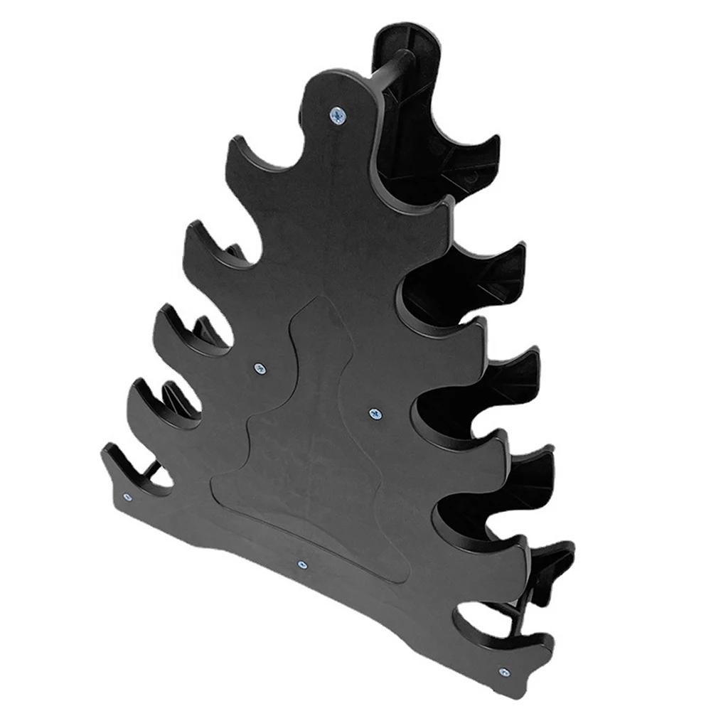 

Dumbbell Rack Stand 5 Tier Dumbbell Bracket Weight Stand Rack Storage Organizer for Home Gym Fitness Equipment