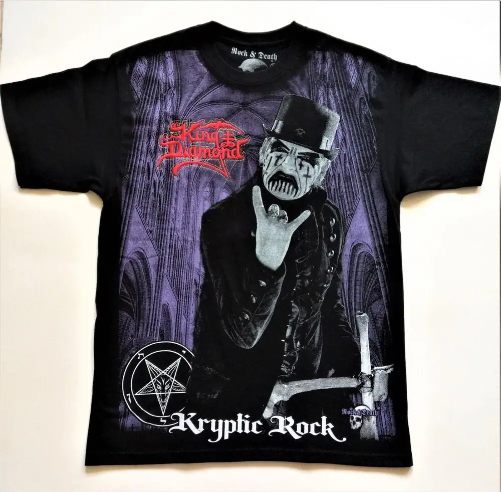 T-Shirt RARE Embroidered Logo Mercyful Fate Ghost Abigail