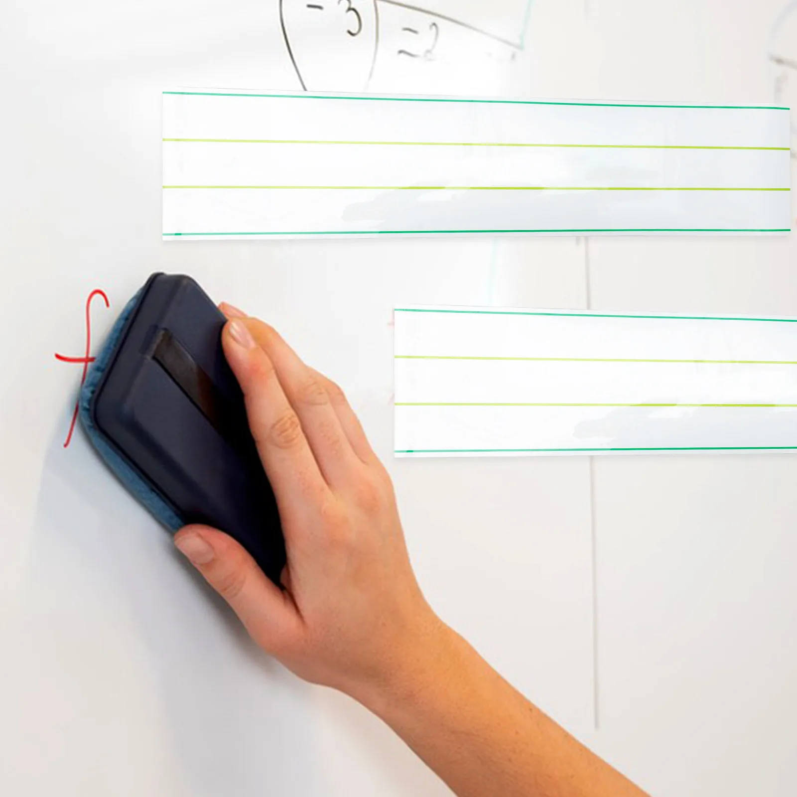 

Large Size Magnetic Sentence Strip Reusable Dry Erase Learning Tool for Language Arts Esl Writing Drawing Portable Whiteboard