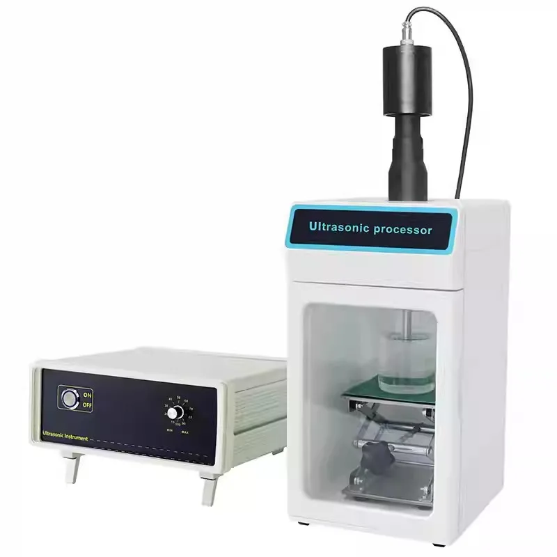 800W Omogeneizzatore ad ultrasuoni Sonicatore Processore Mixer Processore ad ultrasuoni Miscelatore per disgregatore cellulare per l'industria del laboratorio 50mL-1000mL