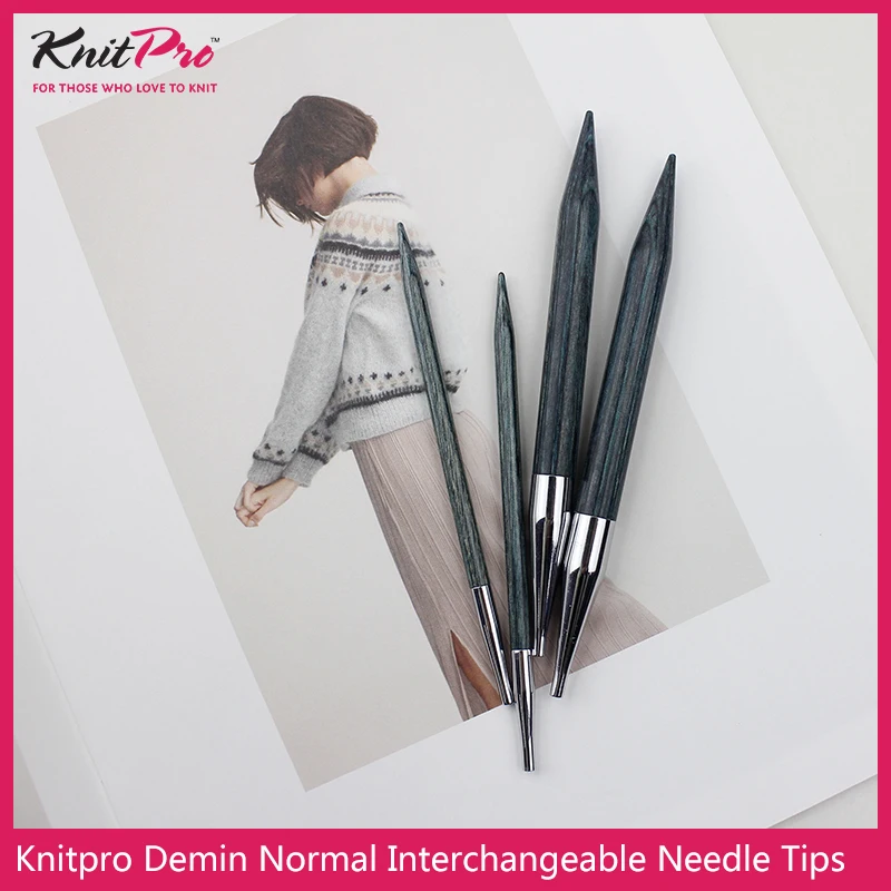 1 piece Knitpro Denim Normal Interchangeable Needle Tips