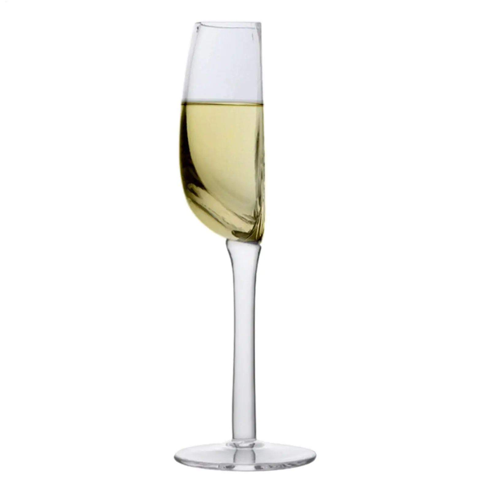 140ml Crystal Glass Cups Portable Half Red Wine Cups Multi-use Vintage Tall Wine Glassware Long Stemmed Wine Champagne Glasses