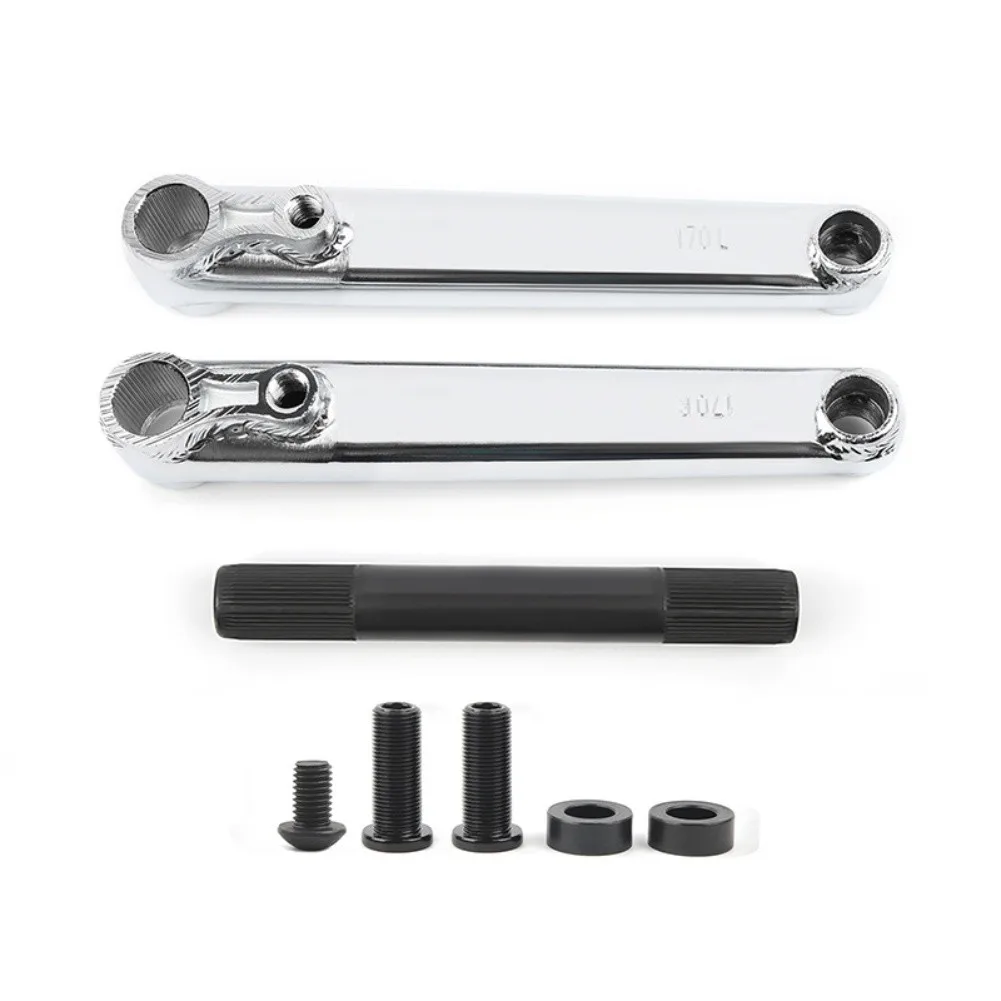 1 Set Bicycle Crankset 48T Including Bottom Bracket 170mm, 19mm Axle Diameter AAD0745131 AAD0745131