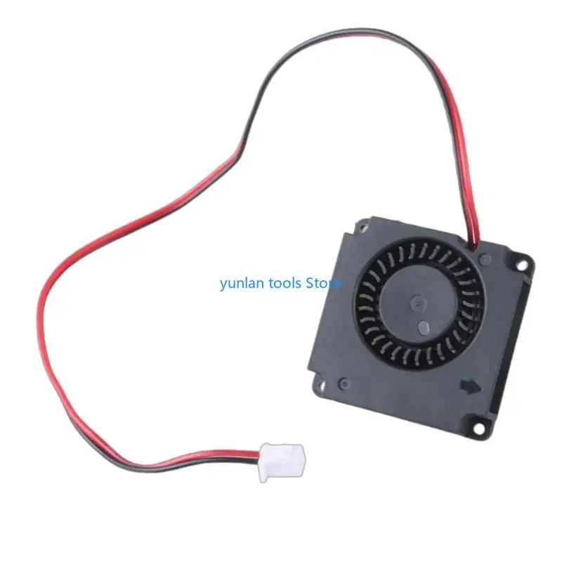 50LB كفاءة 4010 جولة مروحة التبريد للسيارة LED الإضاءة تبديد الحرارة DC5V12V24V