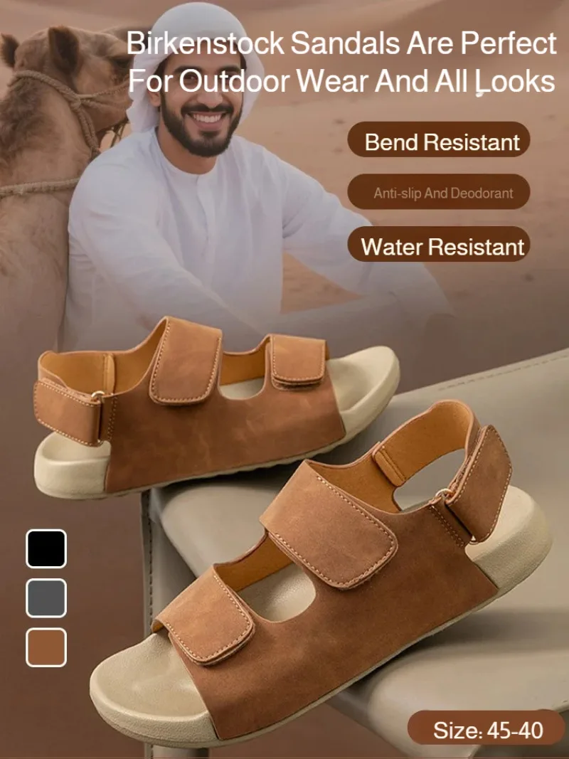 

abrasion resistance Summer Sandals Wear sandals outside Breathable material Relieve fatigue flexible and solid