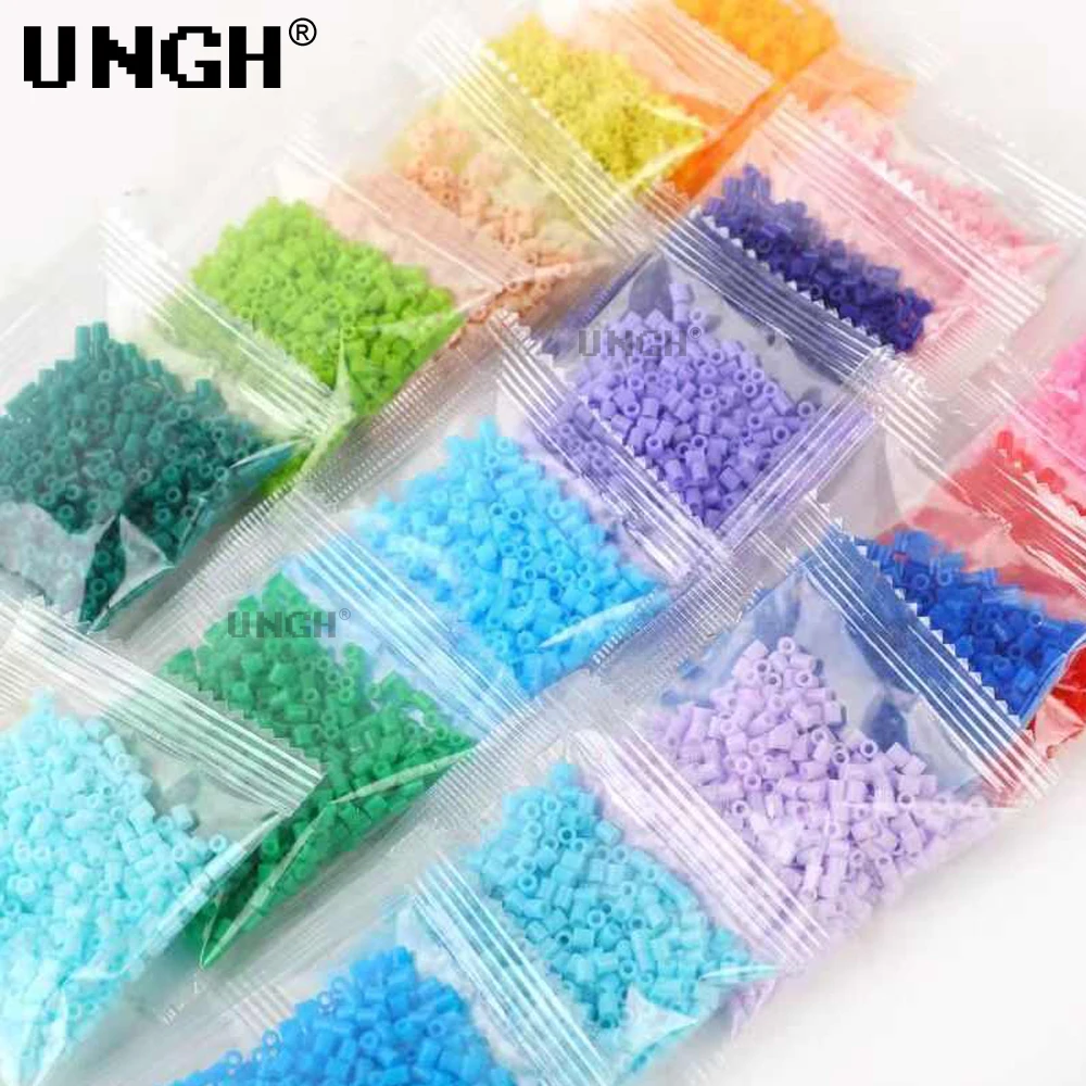 2.6mm Perler Beads Mard Fusion Pixel Bean Fused Bead Pindou Handmade DIY Material Bag Holiday Gifts Handmake Keychain Accessorie