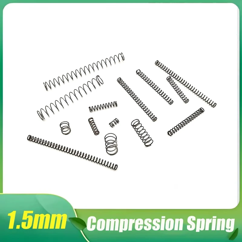 

Diameter 1.5mm 304 Stainless Steel Compression Spring Return Spring OD 10/11/12/13/14/15/16-25mm Length 10 15 20 25-200mm