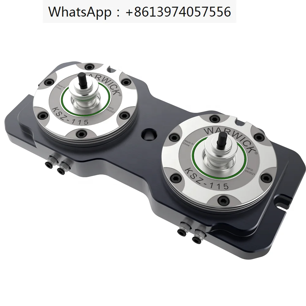 

KSZ115-T2 CNC zero point Quick-change pallet system for general milling applications and heavy duty cutting