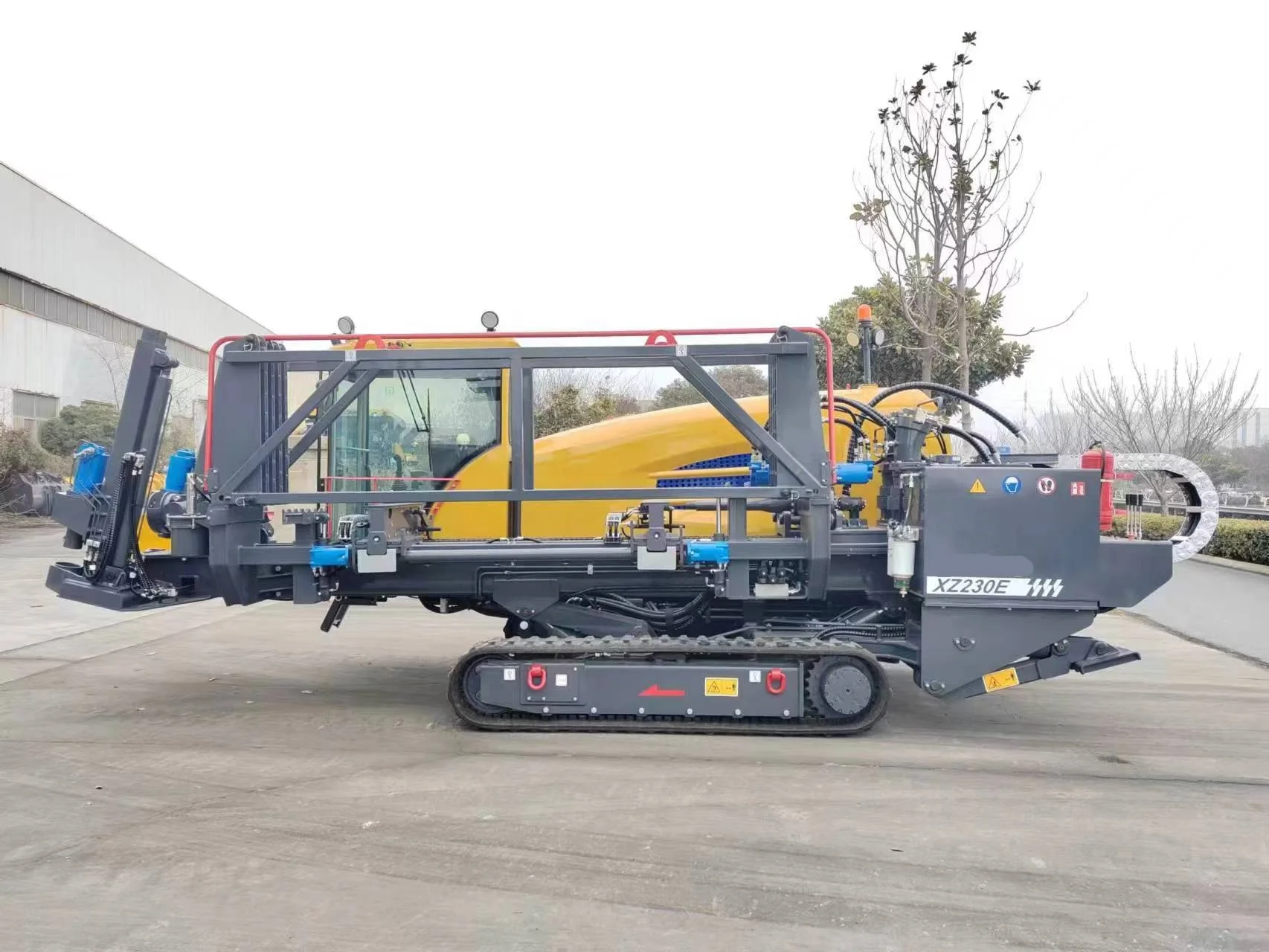 جهاز حفر اتجاهي احترافي 25T مع مخرج عزم دوران عالي لرافعة الأنابيب وكفاءة سحب الكابلات