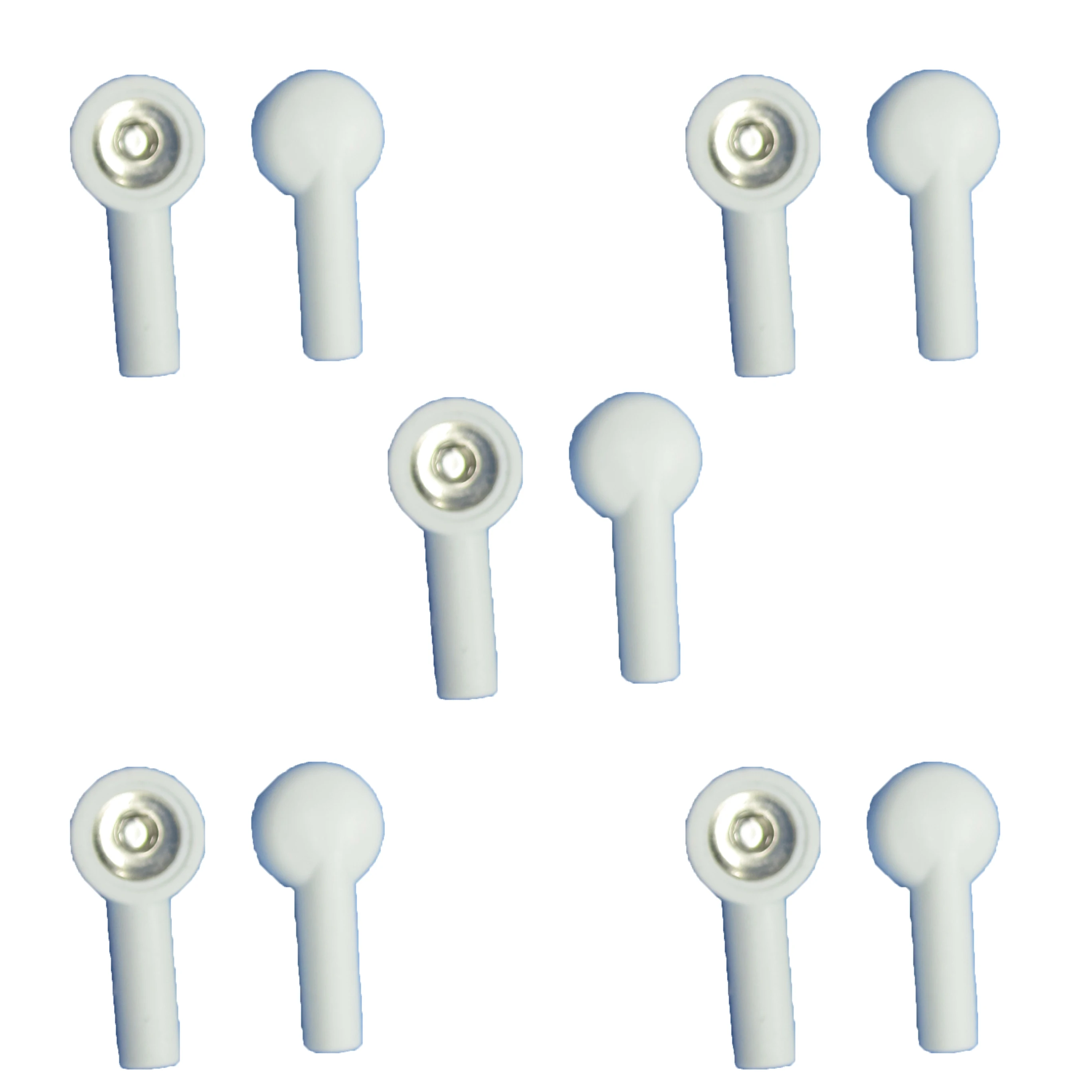 10 Pcs ECG EKG Snap Lead Wires Snap Connect Adapters Snap Connector Electrode Adapter,use for 4.0 mm Banana Plug
