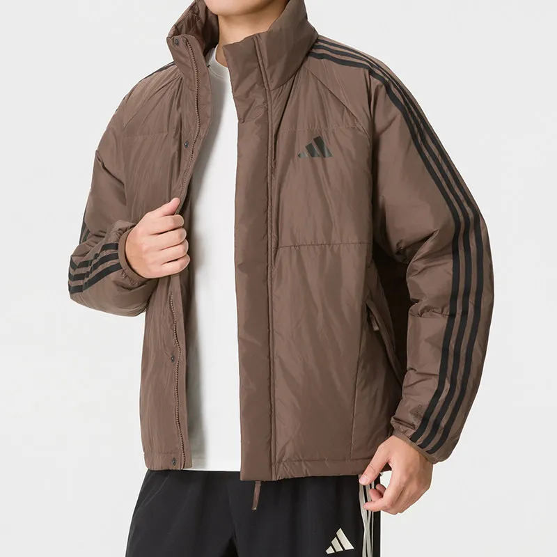 Adidas Adidas Men's Autumn and Winter Down Jacket 2026 New Warm Casual Sports Thick Coat LE4991