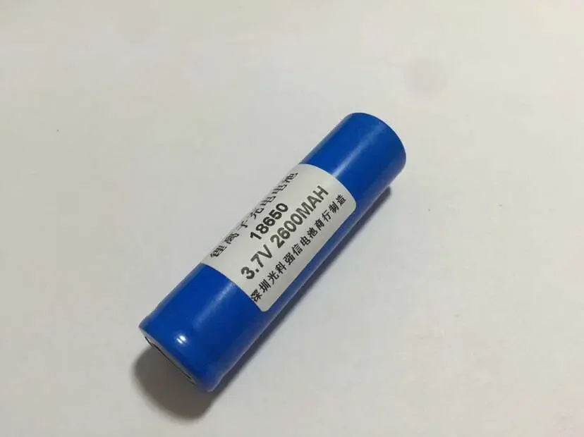 Новые оригинальные литий-полимерные аккумуляторы 3,7 В, 18650, 2600 мАч, фонарик, плоское оборудование, литий-ионный аккумулятор