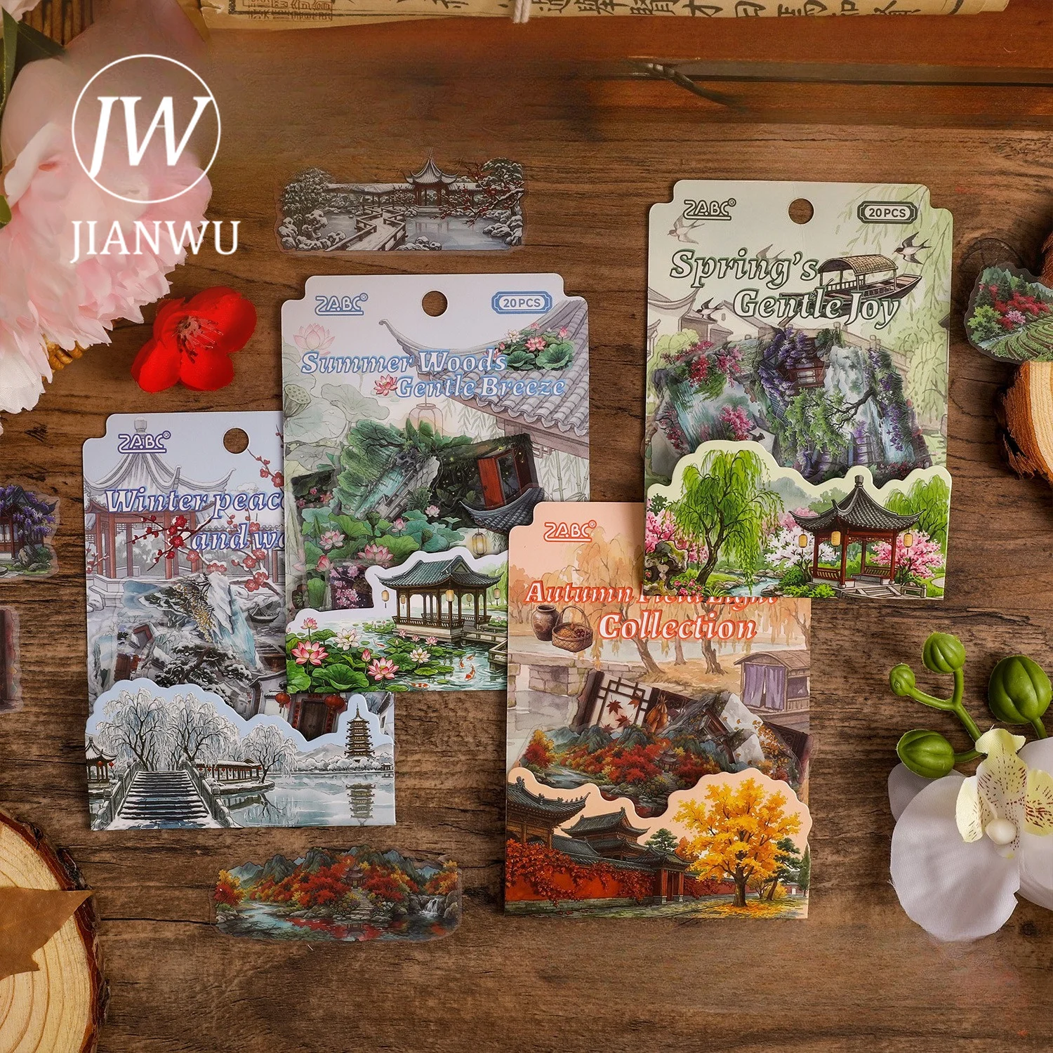 JIANWU Vintage Saison Chinesis – Garden Journal Planner Bewertung und Preis