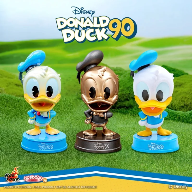 

Disney Donald Duck 90th Anniversary Hot Toys Cosbabys Mini Series Action Figure Model Dolls Trendy Cute Cartoon Decor Kids Gift