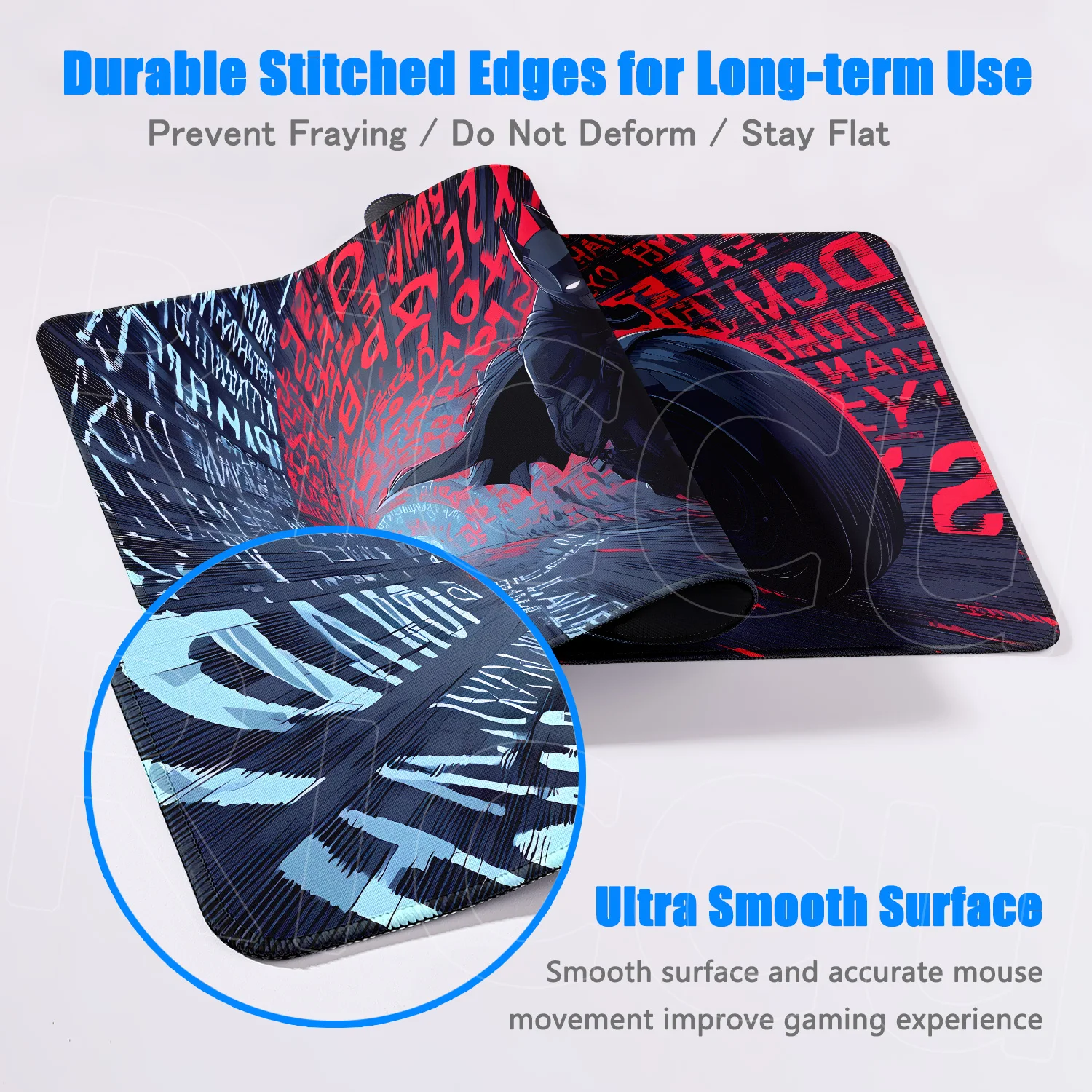 120x60 سنتيمتر المتضخم طاولة مكتبية حصيرة B-batman أنيمي Playmat أجهزة الكمبيوتر المحمولة مكتب الديكور السجاد ألعاب ماوس الوسادة ملحقات الكمبيوتر