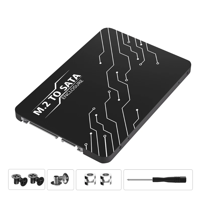 to NVME, NVME SSD to 2.5inch SATA3.0 Adapters Converters for 30/42/60/8