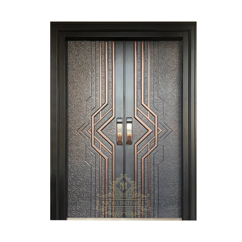 New Style High Quality Main Stainless Steel Door front Entry Door Glass