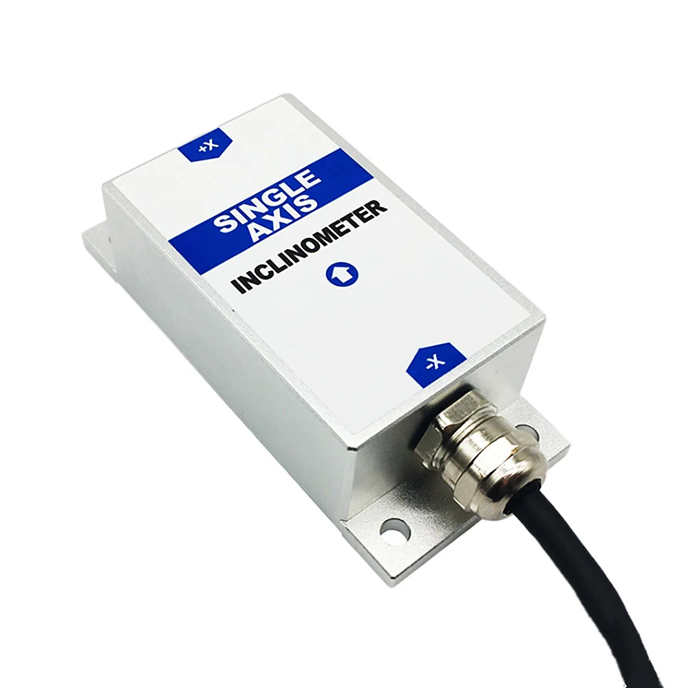 

BWK218 Single Axis Inclinometer Accuracy 0.2° Resolution 0.02° Tilt Angle Sensor 4-20mA 0-20mA 0-24mA Inclination Sensor Module