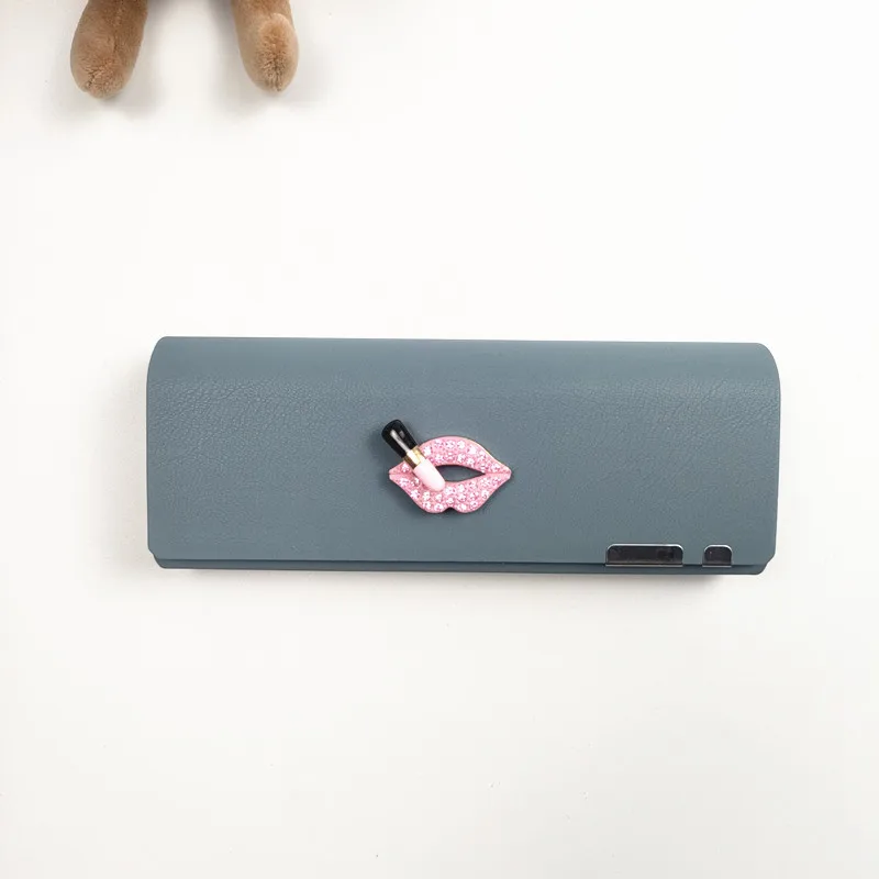 النمط الياباني المحمولة نظارات صندوق مكافحة الإجهاد بولي Leather نظارات شمسية جلدية حافظة المرأة نظارات تخزين ملحق هدية B1