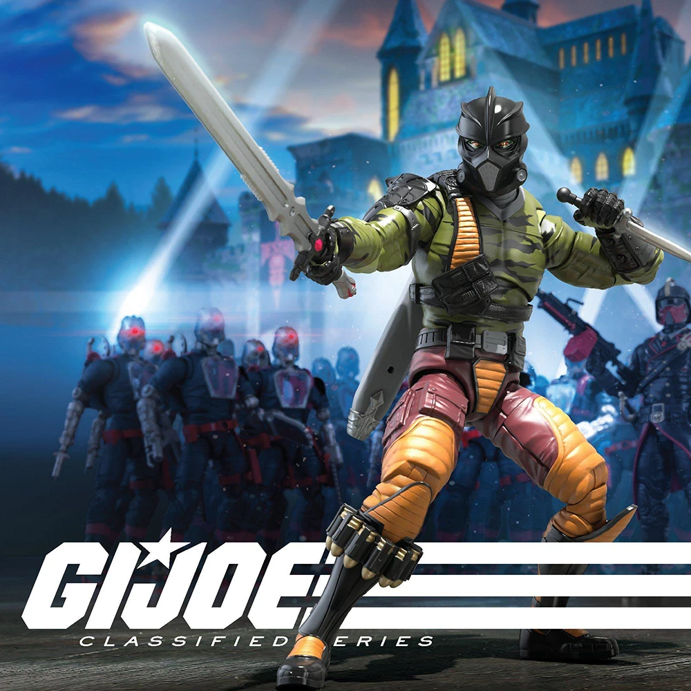 [In-Stock] Hasbro G.I. Joe Classified Series #155 Darklon 15cm Exquisite Action Cobra Soldier Figure Nice Model Gift Toys