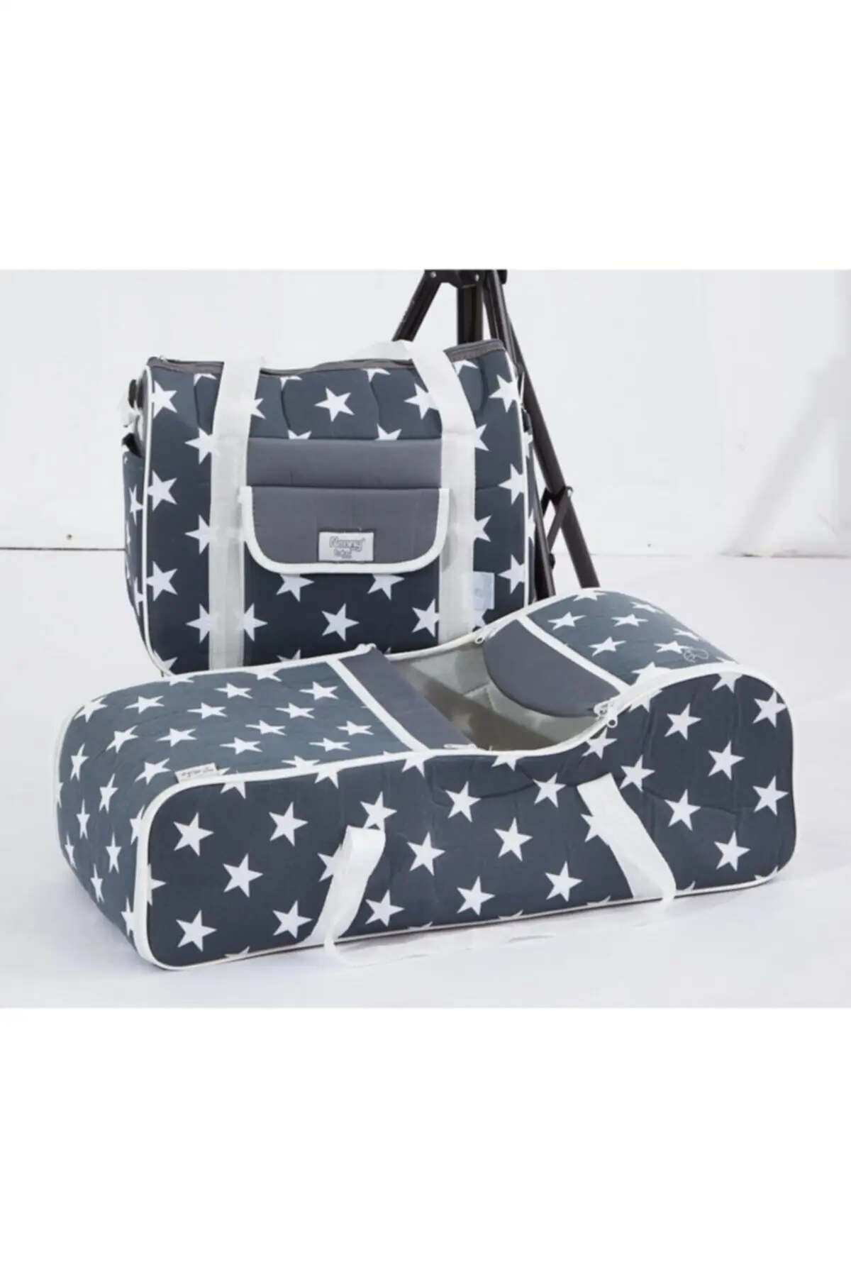 Baby Carrying Mother Baby Care Bag Double Set Carry Cot + Bag