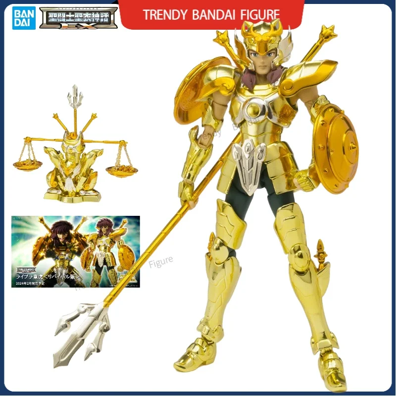 

In Stock Bandai Gold Libra Dohko REVIVAL Ver Saint Seiya Myth Cloth EX Knights of The Zodiac Action Figure Anime Model SHF