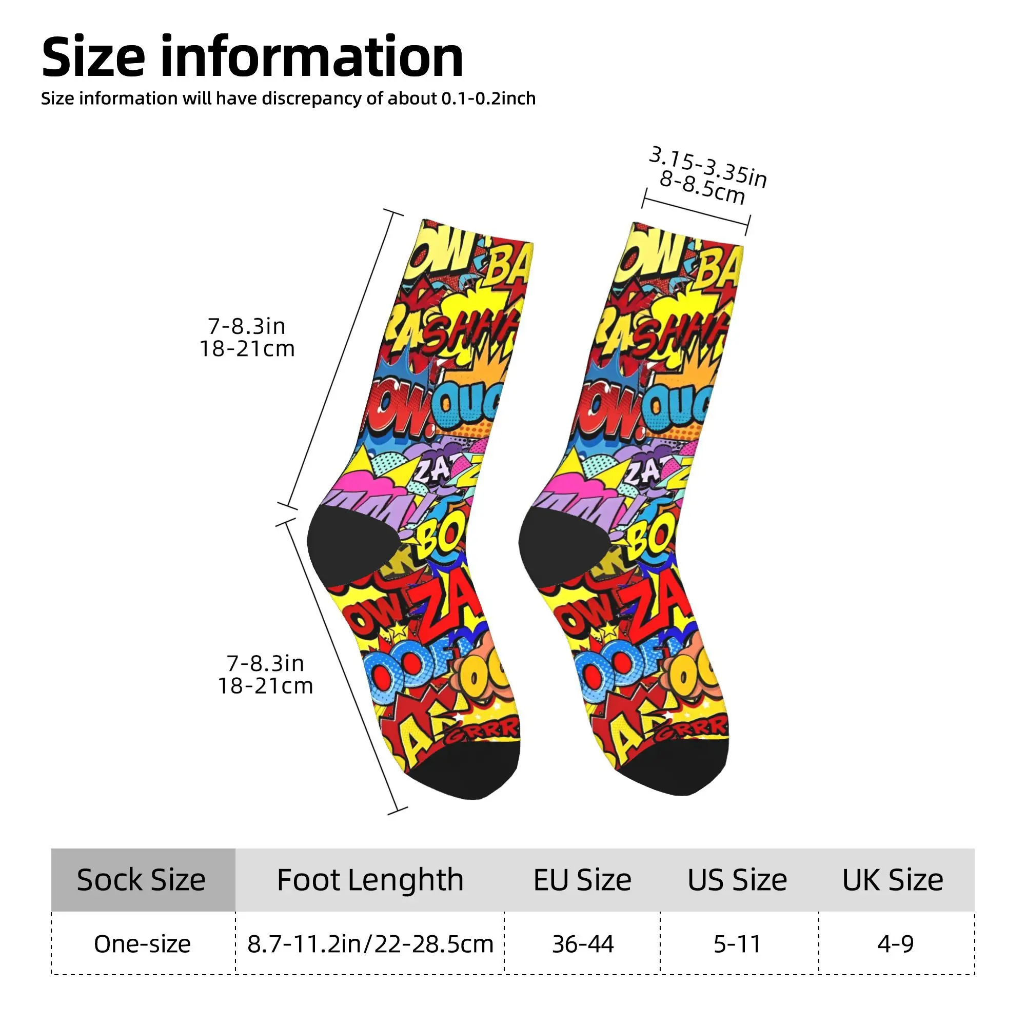 سعيد مضحك الذكور الرجال الجوارب Harajuku بانغ الفن موضة جورب البوليستر سكيت النساء الجوارب الربيع الصيف الخريف الشتاء