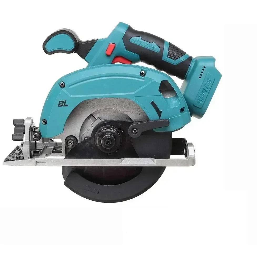 Brushless Circular Saw 165mm Cordless Electric Saw for Wood Metal Ceramic Stone Wall Cutting Electric for Makita 18V Battery