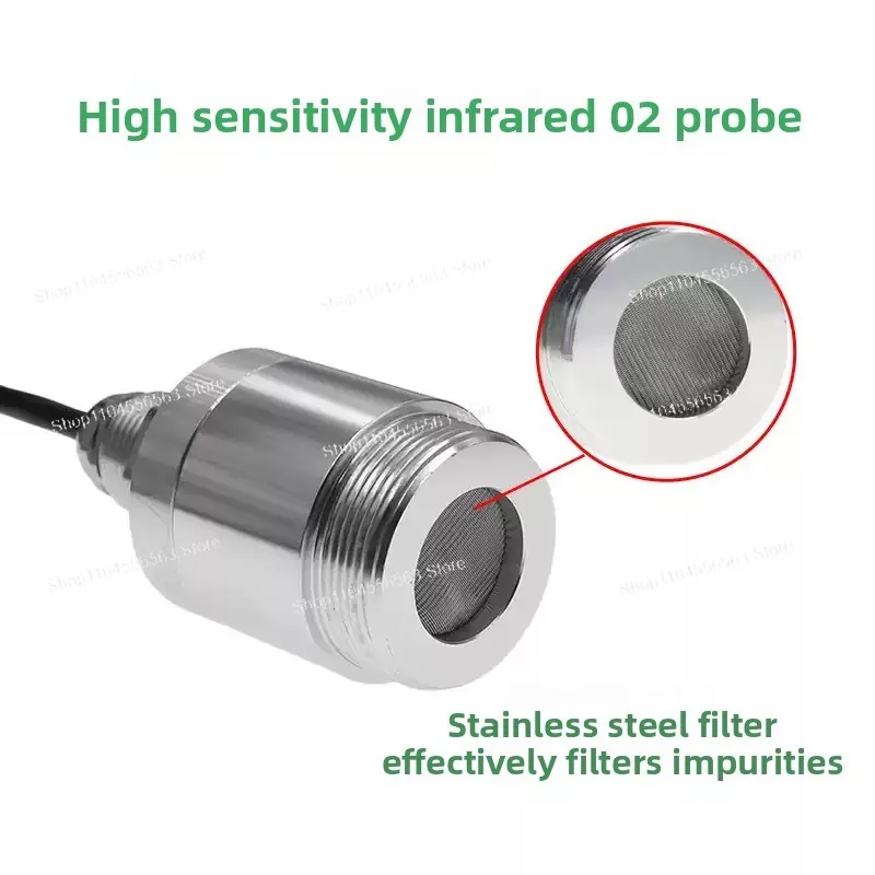 

RS485 Turbidity Sensor Probe, Alumina Turbidity Module Sewage, Mixed Water Liquid Detector