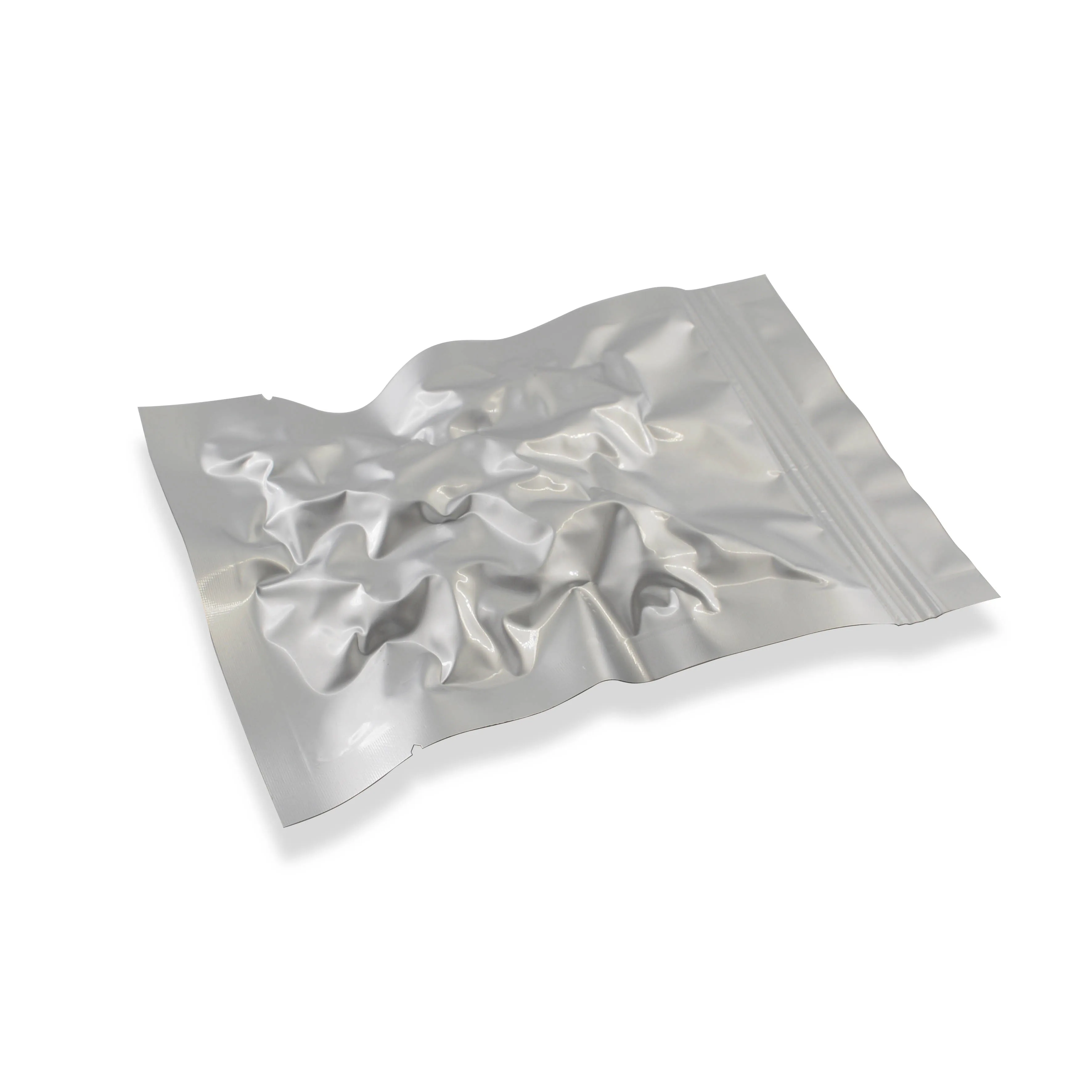 Pure Aluminum Foil Mylar Bags, Vacuum Sealer Packaging, Flat Pocket, Open Top, Snacks Storage Pouches for Kitchen, 100 PCs/Lot