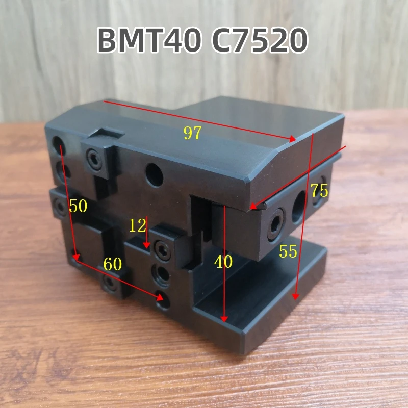 

BMT40 C7520, External Turning Tool Holder/Outer Diameter Fixed Tool Holder