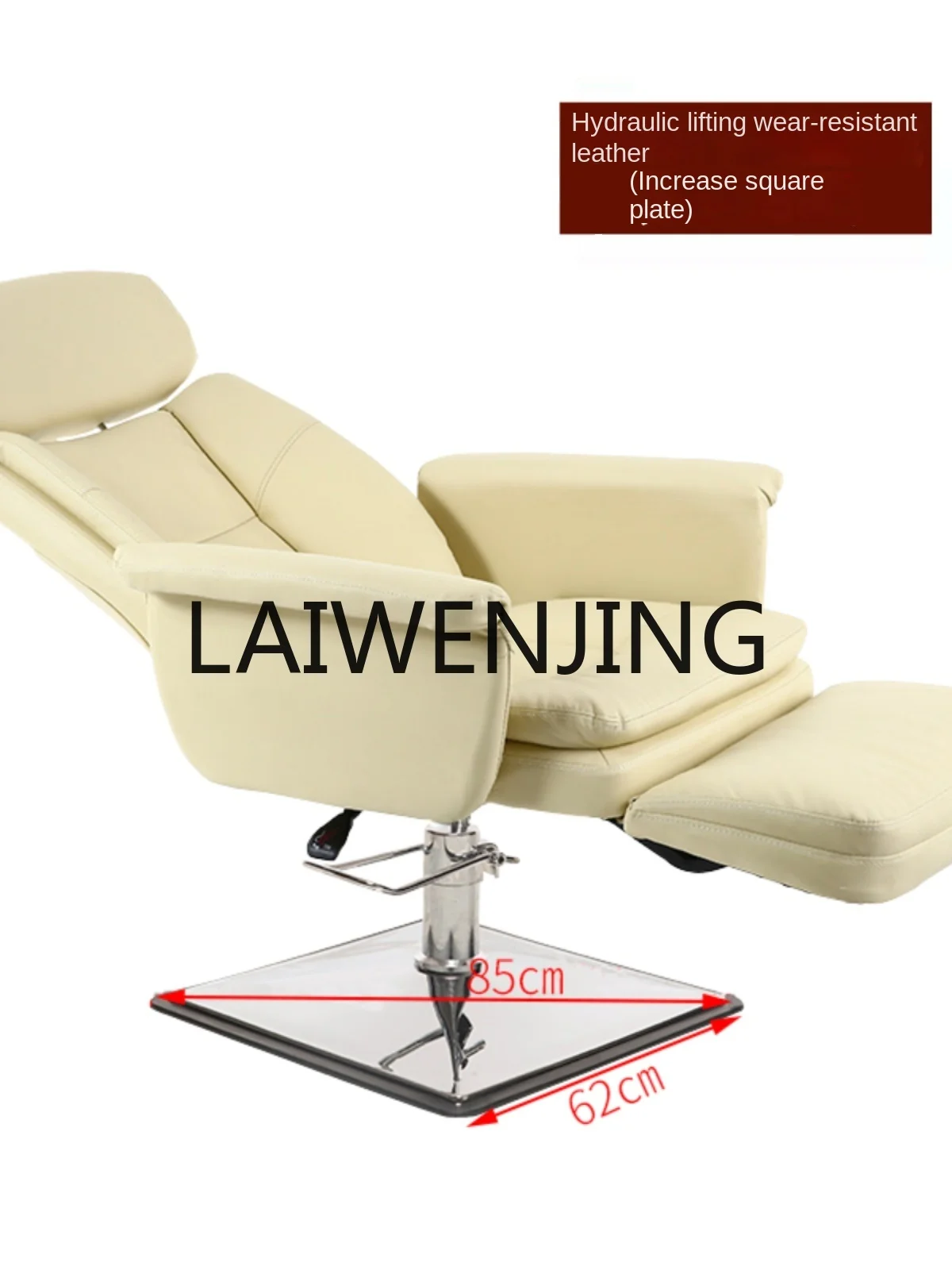 Beauty Reclining Eyelash Nail Tattoo Hair Recliner Detachable Makeup Shaving Head Therapy Chair