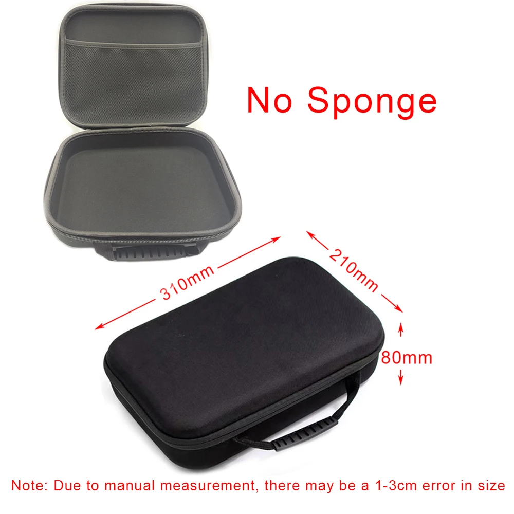 Hard Storage Box DIY Foam Shockproof Customized Travel Bag Zipper Box Case Camera Collection Bag For Outdoor Tool Accessories image 3