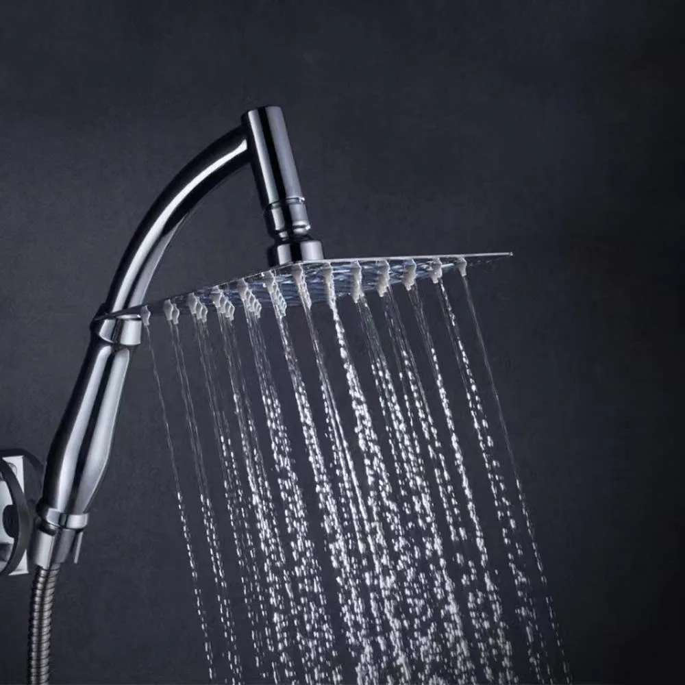 

6-дюймовые/8-дюймовые душевые насадки высокого давления, квадратные круглые душевые насадки под давлением, экономия воды, технология под давлением