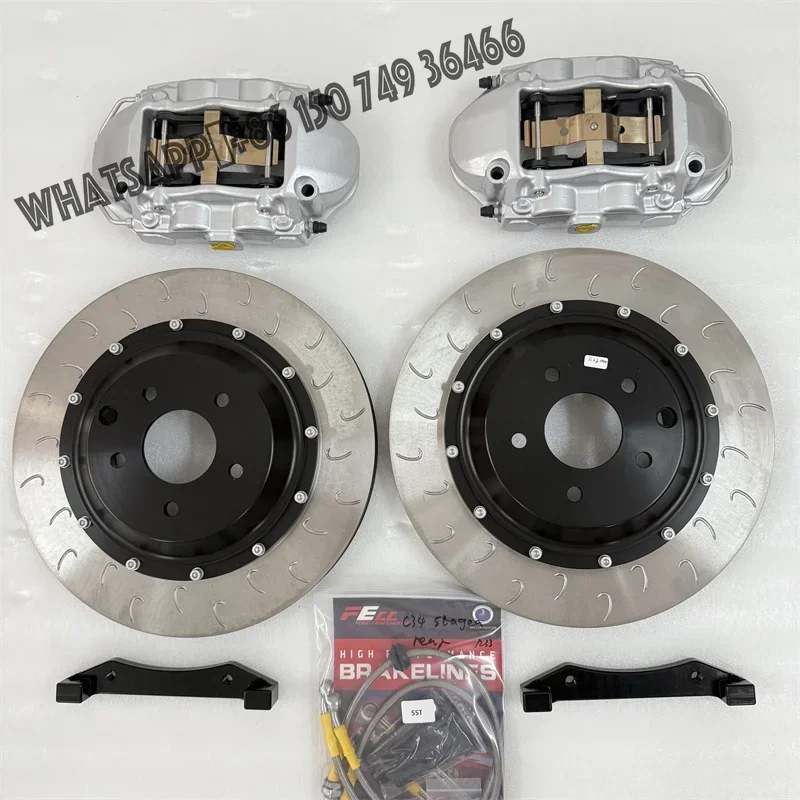 

Hot 4 Pots Caliper 355x28 for Nissan C34 Stagea Rear