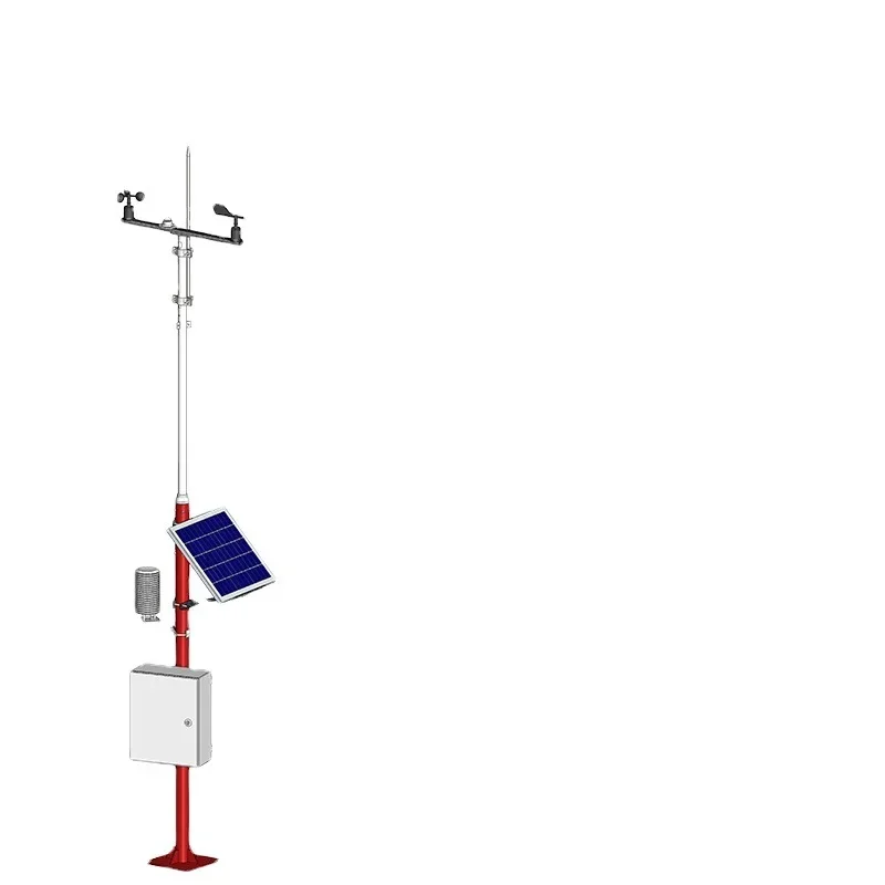 

3.5 meters automatic weather station wind speed wind direction temperature humidity atmospheric pressure environment