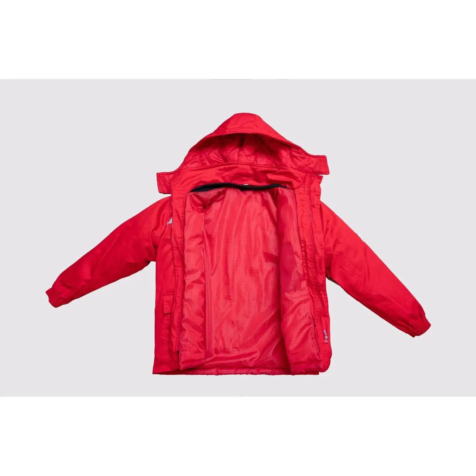 

Thiened Warm Anti-Static Winter Workwear Set for Oil Station Atnts Cotton Jaet And Pants Anti-Cold Work orm