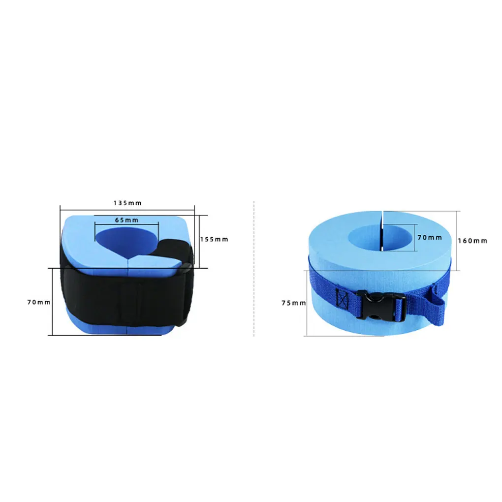 Swim With Confidence Using Premium EVA Ankle Bands Adjustable Universal Fit Safety Swimming Arm Band Green ribbon