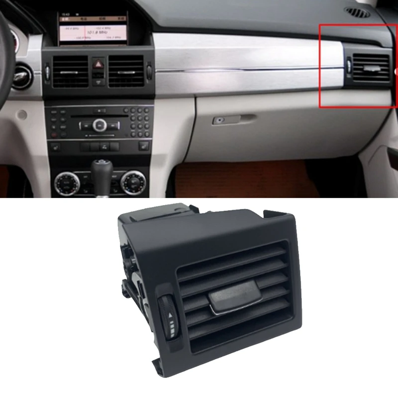 Conjunto da grade da tomada do ventilador do ar condicionado, Mercedes Benz GLK classe X204 2008-2012, LHD