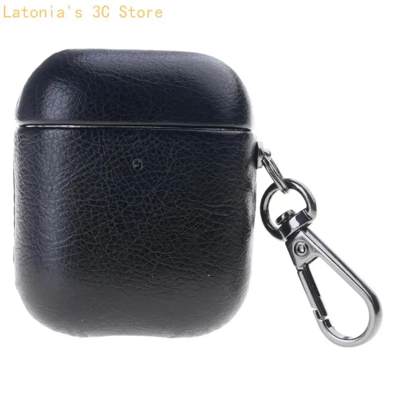 Elegant Leather Texture for Pods Cover Full Protections and Easy Access X3UB