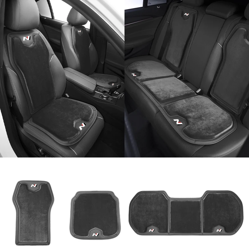 

Car Seat Cover Flannel Cushion Protective Pad Accessories For Hyundai I30 I20 IX35 I40 Azera 2014 Accent 2013 H1 IONIQ 5 Grand