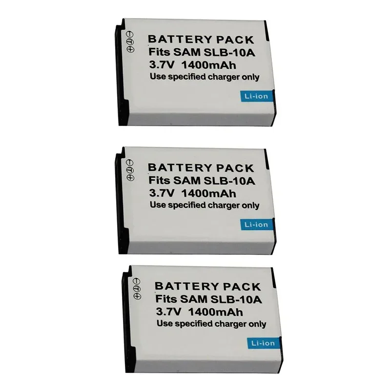 SLB-10A SLB10A Camera Battery for Samsung EX2F HZ15W SL202 SL420 SL620 SL820 WB150F WB250F WB350F PL50 PL60 PL85 PL610 L100 L110